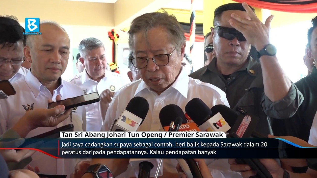 Sarawak cadang pemberian khas berdasarkan peratusan hasil negeri