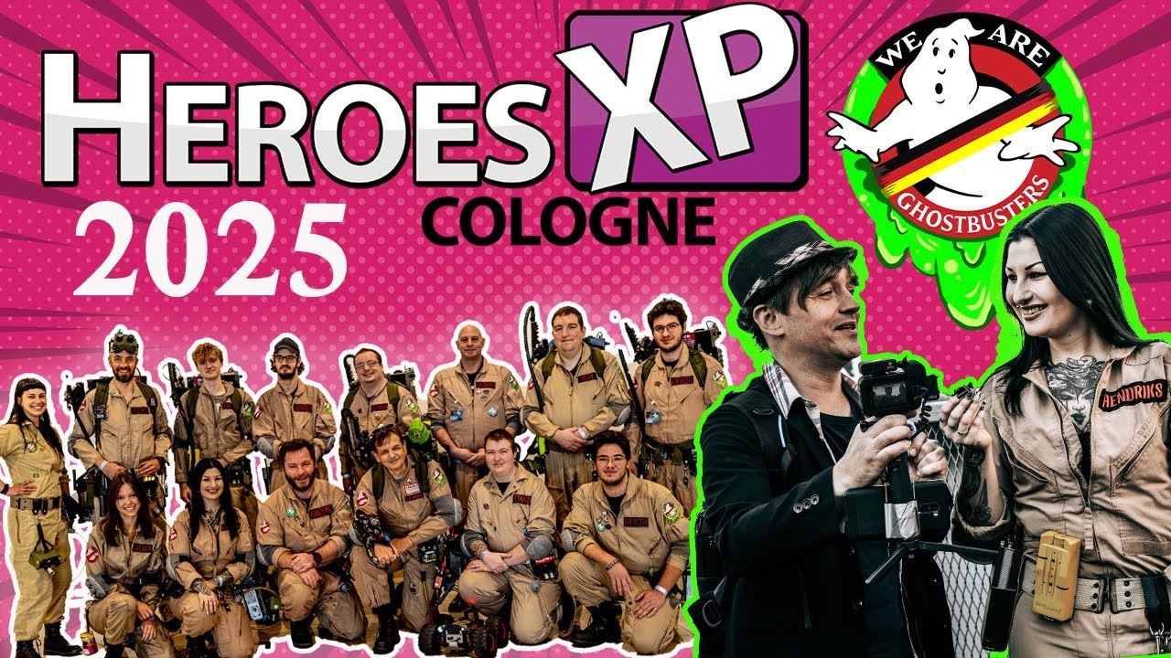 HEROES XP KÖLN - 2025 - COSPLAY - WE ARE GHOSTBUSTERS GERMANY / DEUTSCHLAND