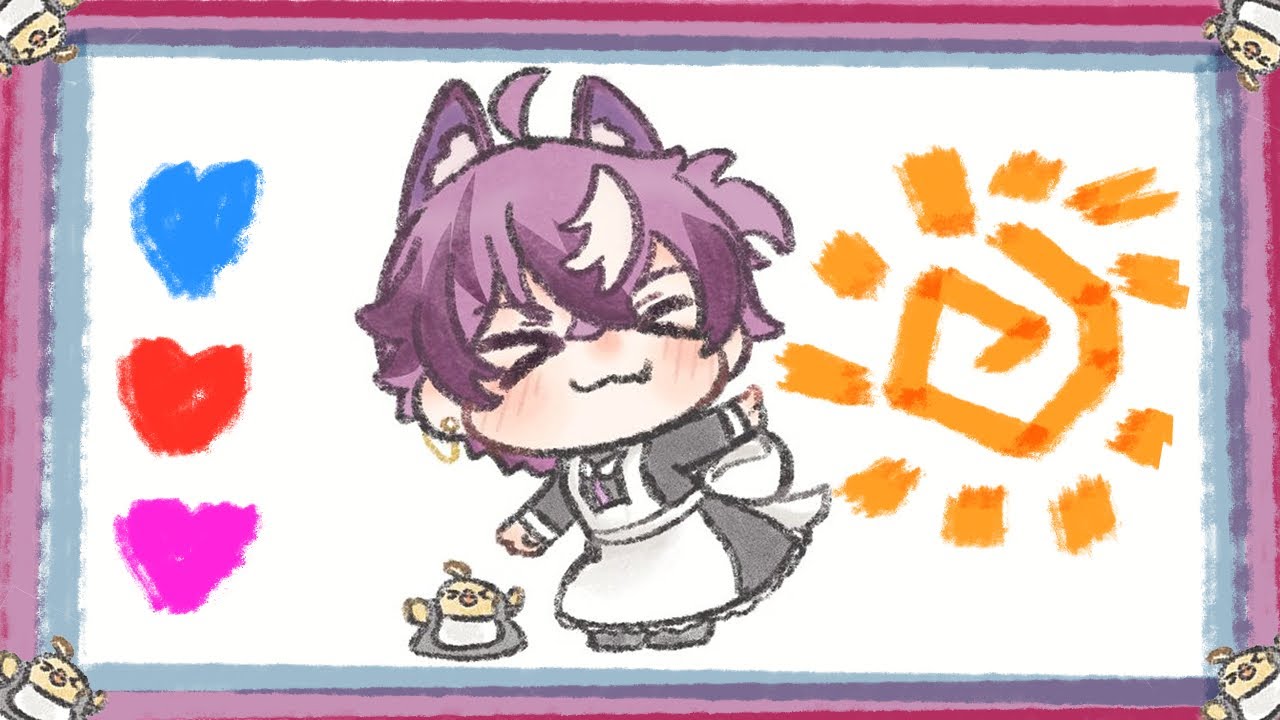XSOLEIL 3D CHIBI COLLAB in VRCHAT! w. Ver and Hex! DD/VV/HH 【NIJISANJI EN | Doppio Dropscythe】
