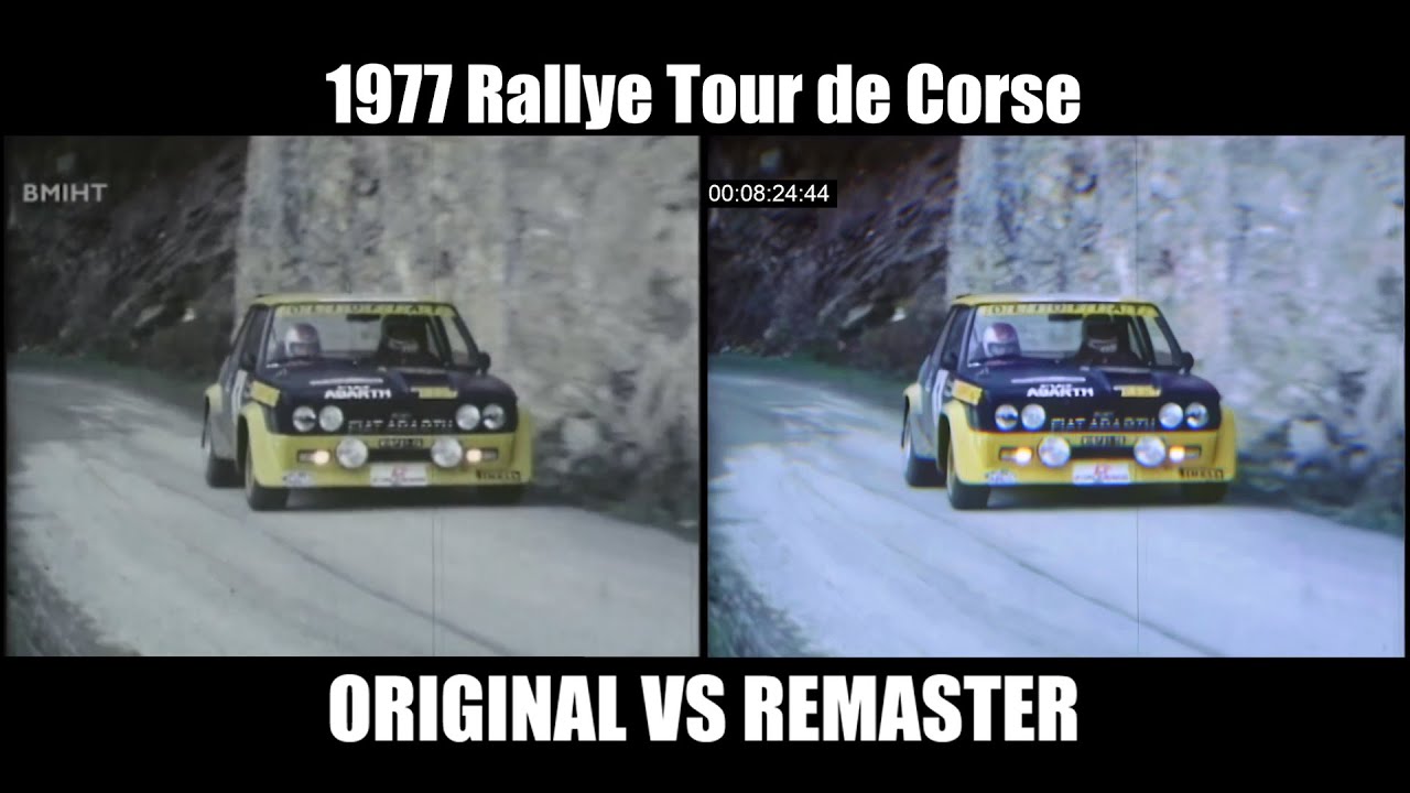 WRC 1977 Rallye Tour de Corse (Ajaccio) Stratos HF, 131 Abarth [REMASTER]