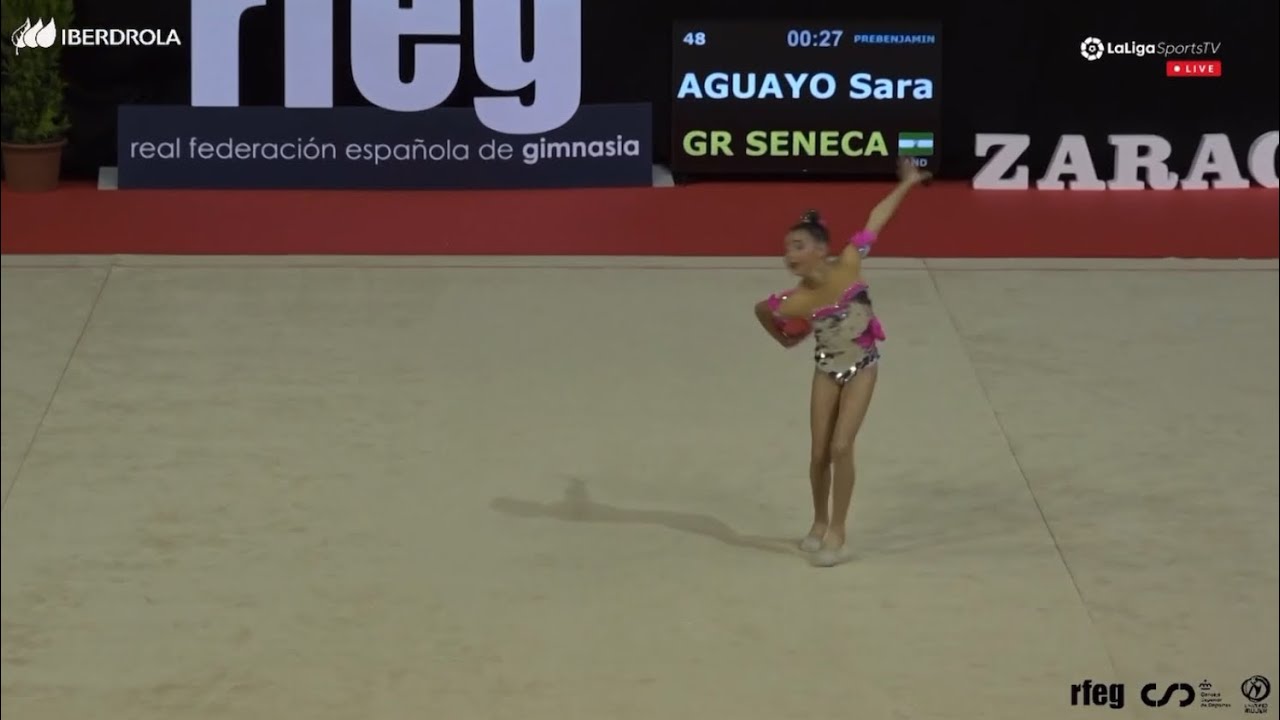 Sara Aguayo, prebenjamin PELOTA 🏅5ª Clasificada Copa de España Base 2022 (GR Seneca)