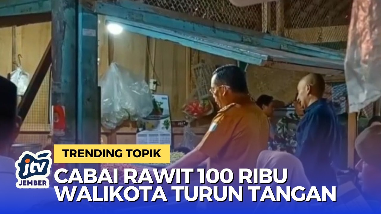 Walikota Probolinggo Sidak Pasar: Harga Cabai Rawit Tembus Rp100 Ribu!