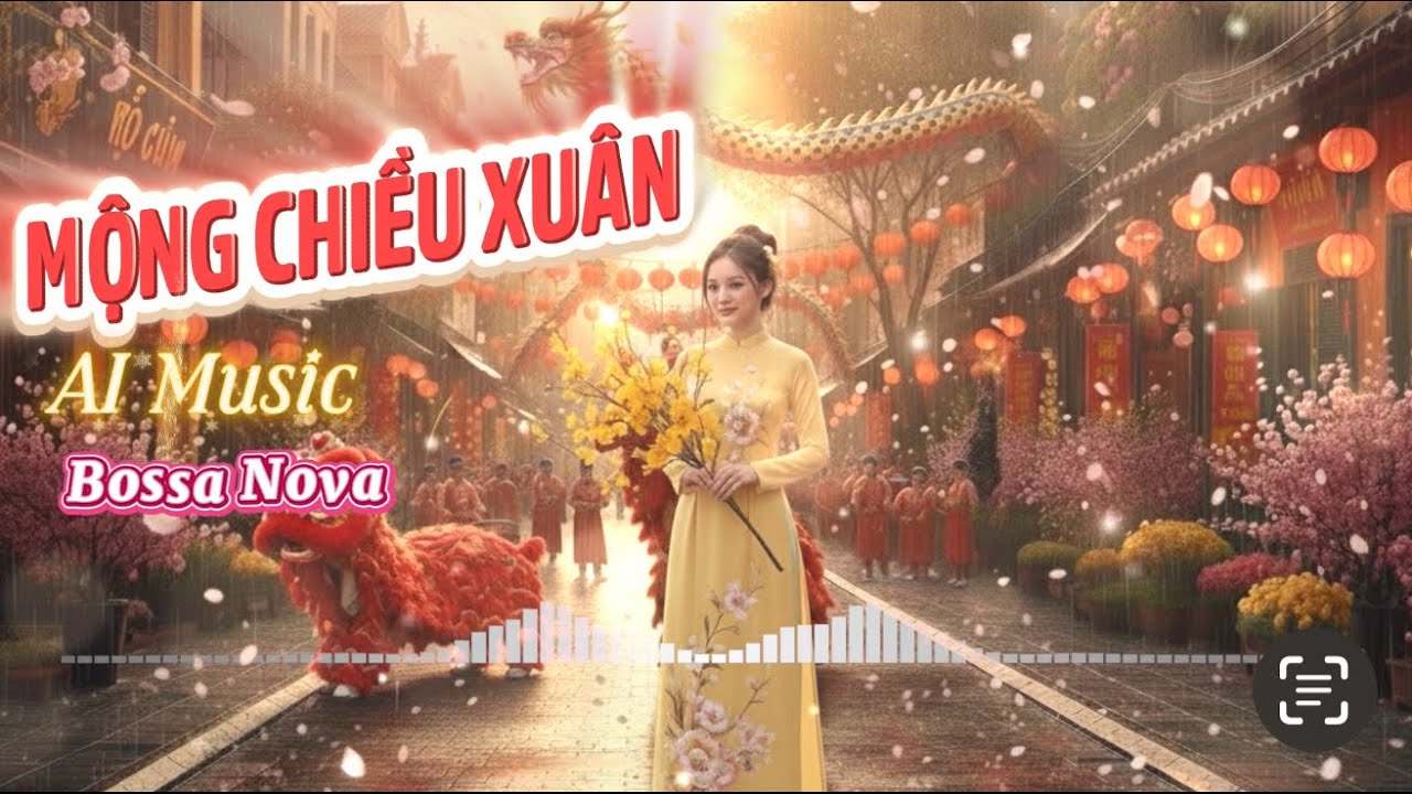 Mộng Chiều Xuân – Bản Phối Bossa Nova Nhạc Xuân 2026 | Giai Điệu Xuân Bay Bổng