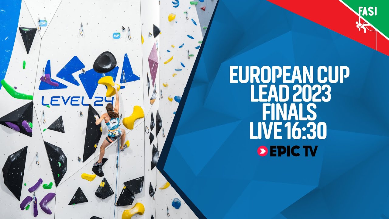 LEAD European Cup FINALS | LIVE Competition Climbing | EC24