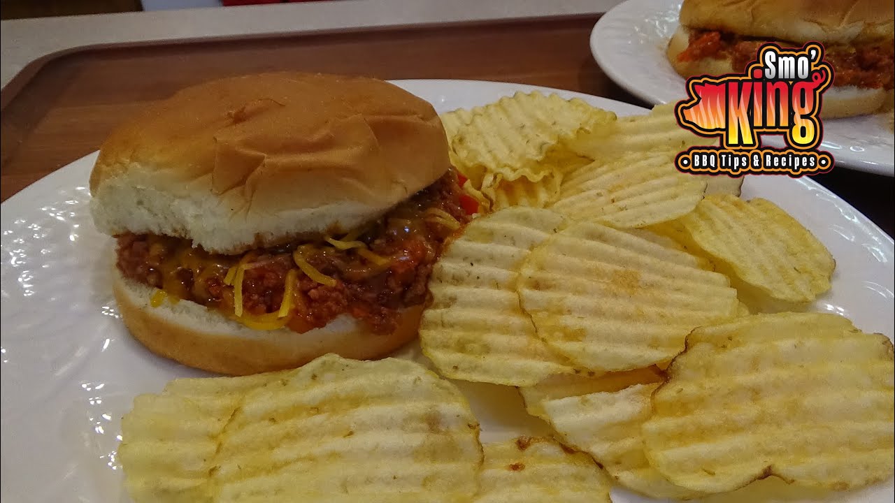 Smoked Sloppy Joes