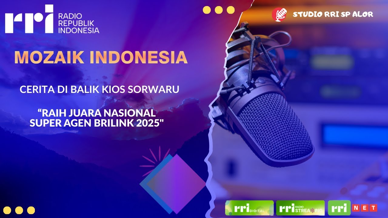 CERITA DI BALIK KIOS SORWARU  || MOZAIK INDONESIA - 30 JANUARI 2026