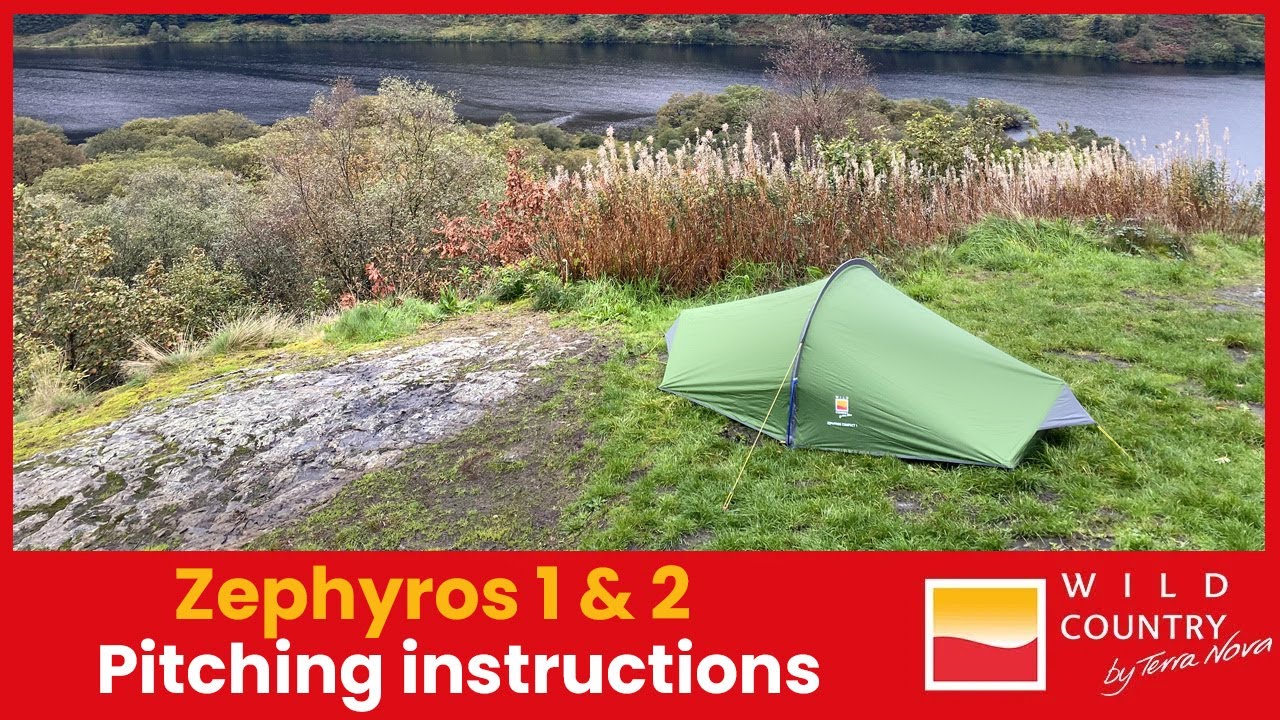 Zephyros Compact 1 and 2 Tent Pitching Instructions (Updated 2023) | Wild Country