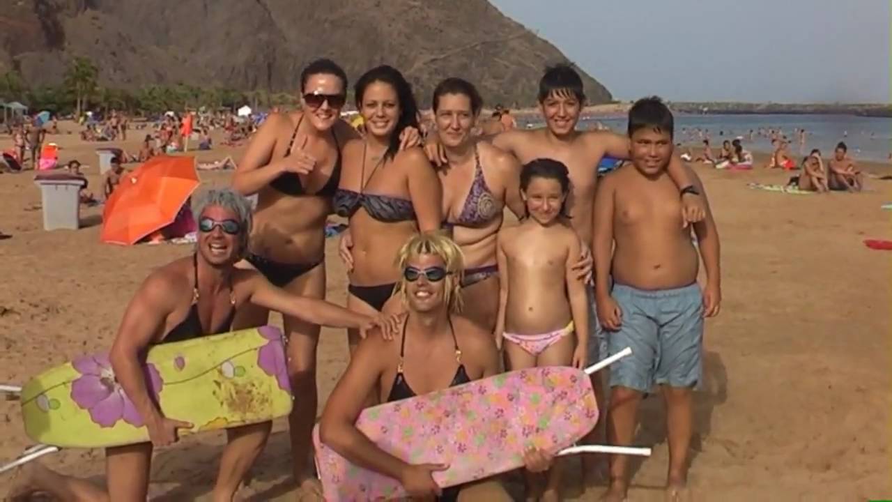 LOS M&Aacute;QUINAS DE LA PLAYA (EN LAS TERESITAS) RUDY Y RUYM&Aacute;N 