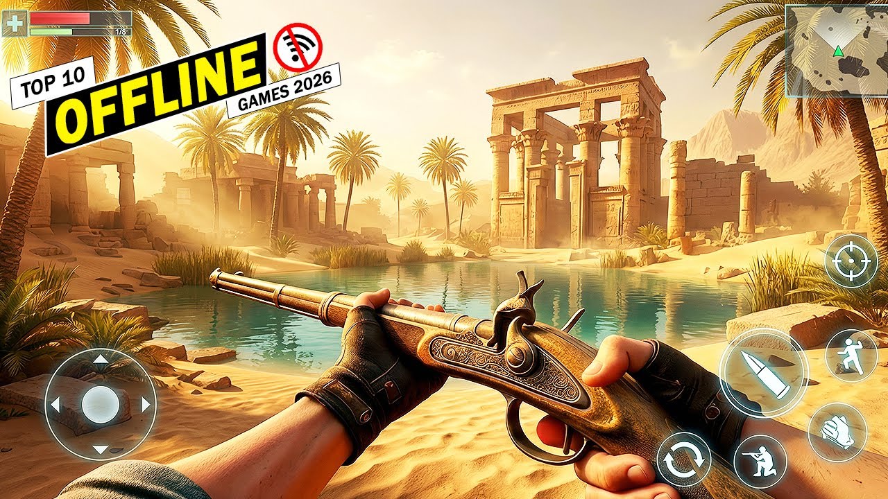 TOP 10 Mejores Juegos SIN INTERNET!! (OFFLINE) para Android & iOS 2026 ✅