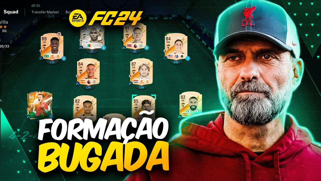 💥USE AGORA ESSA FORMAÇÃO MUITO FORTE NO EA FC 24 ULTIMATE TEAM