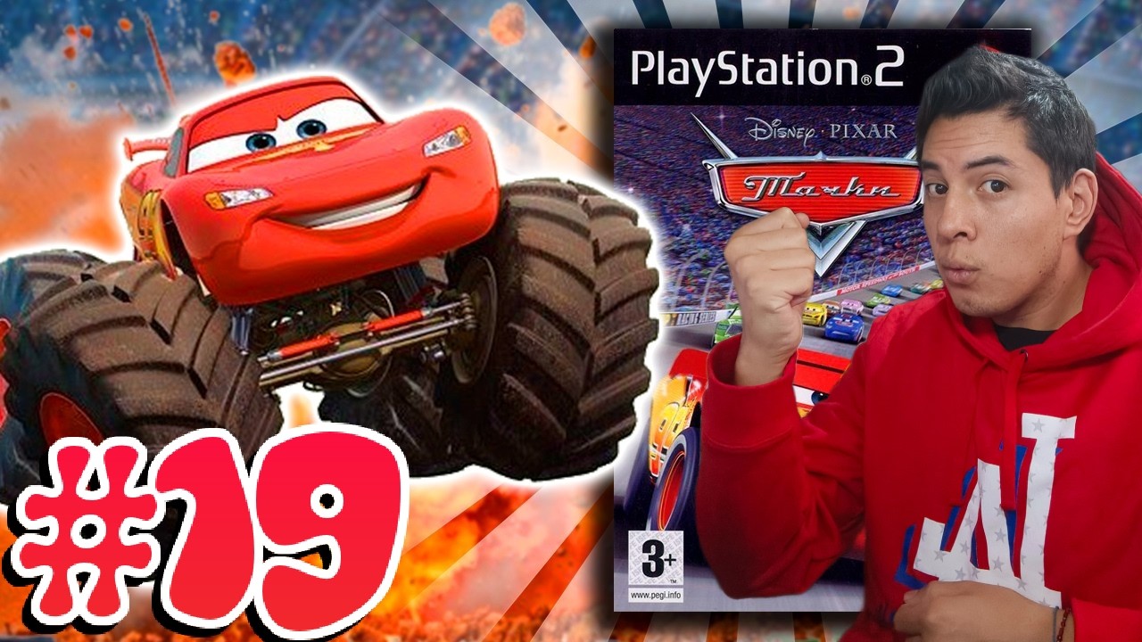 Disney Pixar Cars (Ps2) Cap#19 McQueen Es un Monster Truck