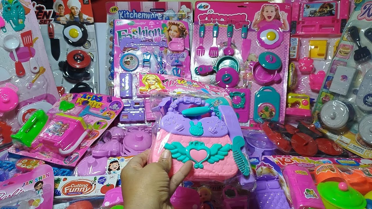 Satisfying with unboxing and toy Review cute doctor toy Playset | Asmr toys