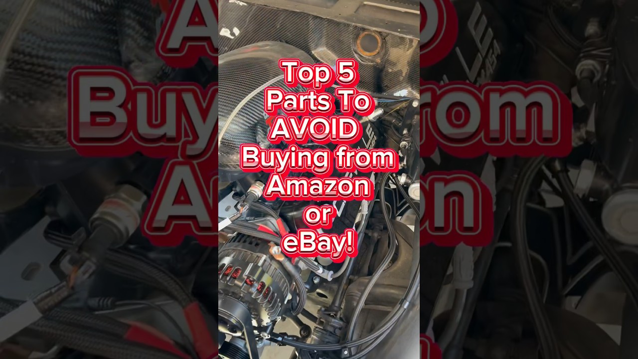 Топ-5 запчастей, которые НЕ следует покупать на Amazon или eBay #топ5 #lsswap #дешевые #запчасти ...