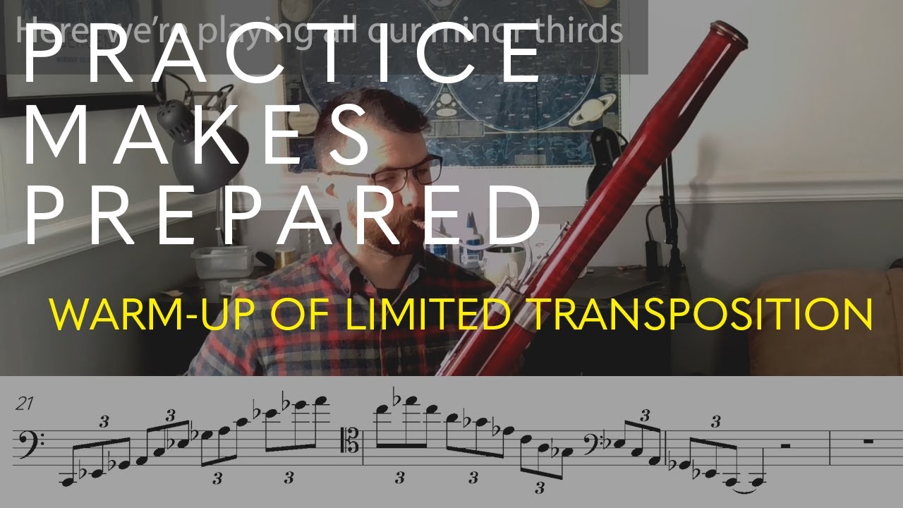 Warm-up of Limited Transposition