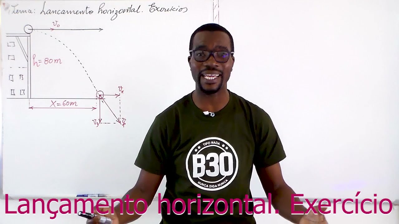 Lançamento Horizontal - Aula 8 (Exercício)