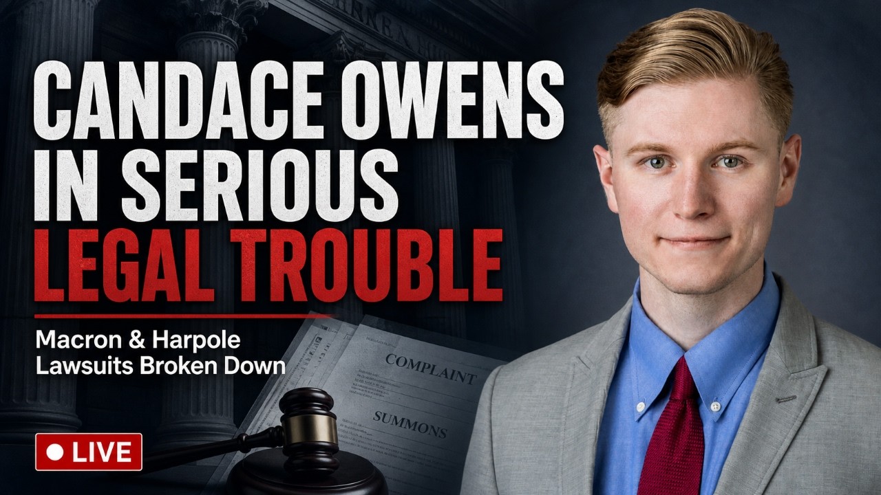 Candace Owens Is In SERIOUS Legal Trouble: Macron & Harpole Lawsuits Broken Down