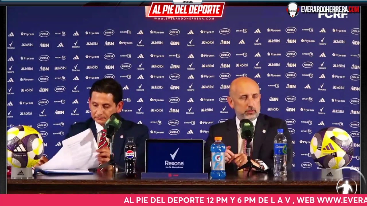PRESENTACIÓN DE #RONALDGONZÁLEZ COMO NUEVO DIRECTOR DEPORTIVO DE LA #FEDEFÚTBOL