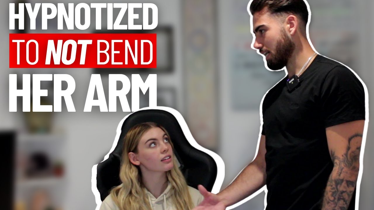 Impromptu Hypnosis | Hypnotized Her Arm To Be STUCK