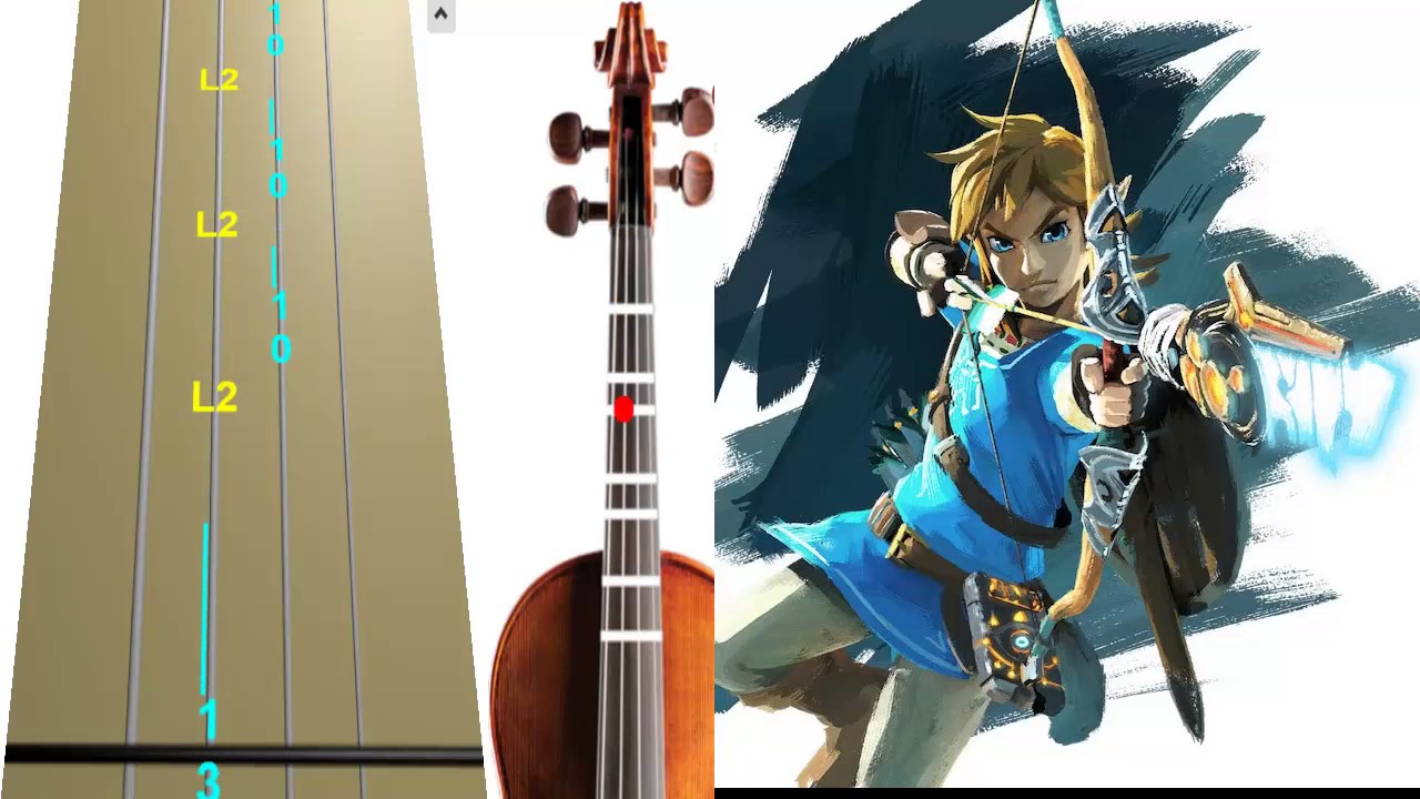Zelda - Lost Woods en Violín |tab,tutorial,partitura,como tocar|HD Tutorial