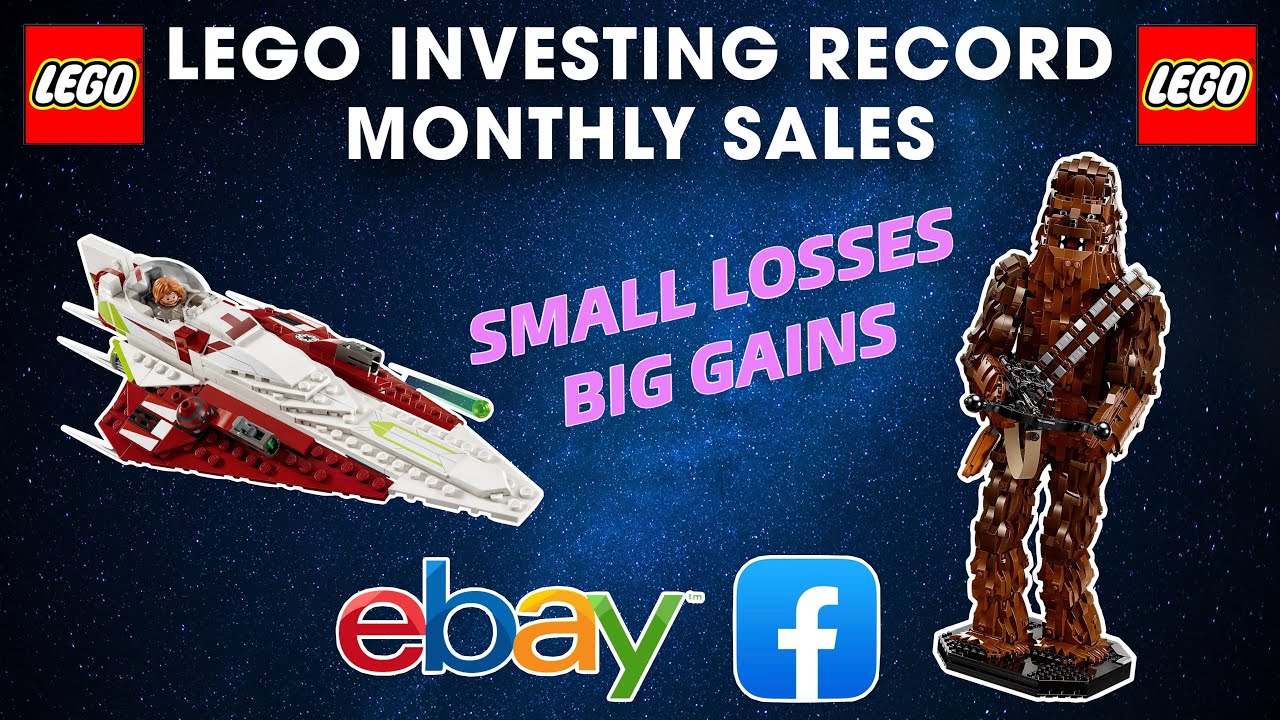 LEGO Investing — мои рекордные ежемесячные продажи на eBay/Facebook Marketplace