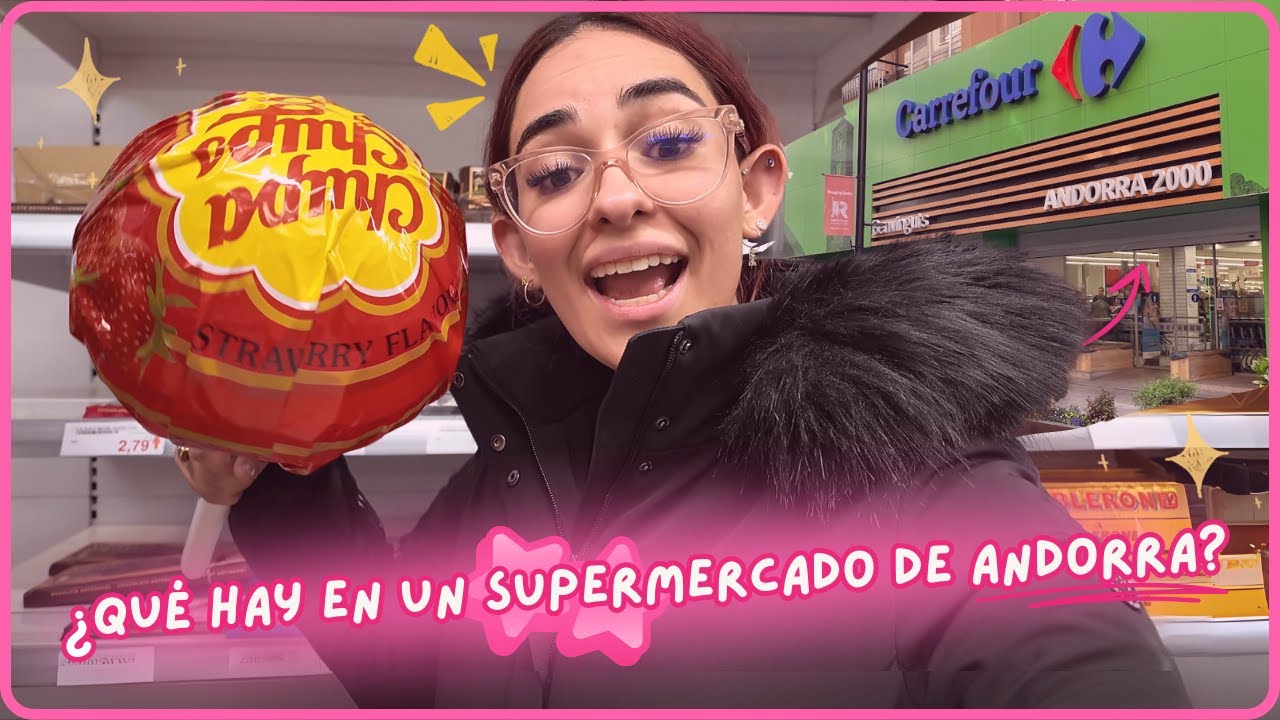 ¡Así es un Supermercado en Andorra! 🛍️ | Descubriendo Carrefour 2000