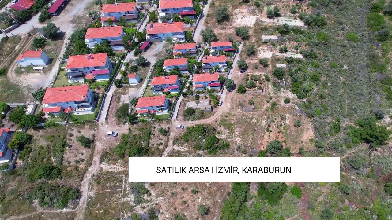 KARABURUN ANBARSEKİ'DE DENİZ MANZARALI 260 M2 ARSA