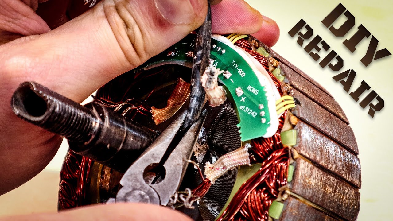 Electric Scooter Hub Motor DIY Repair - replacing wires and bearing, cleaning rust