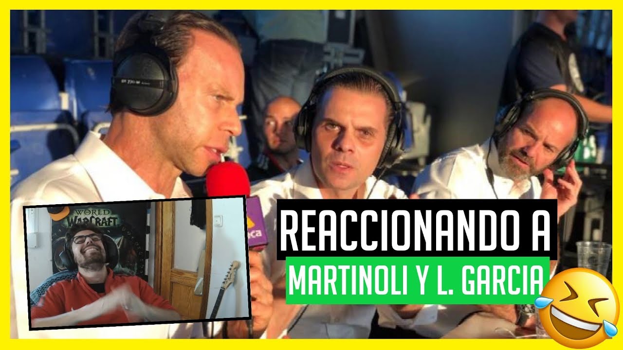 😂 Españoles Reaccionan a MARTINOLI y LUIS GARCÍA (POR PRIMERA VEZ) 😂