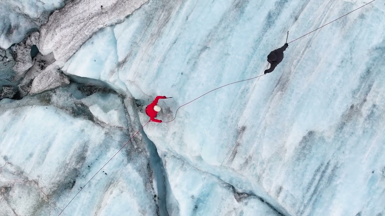 Brevandring p&aring; Bl&aring;isen ved Finse