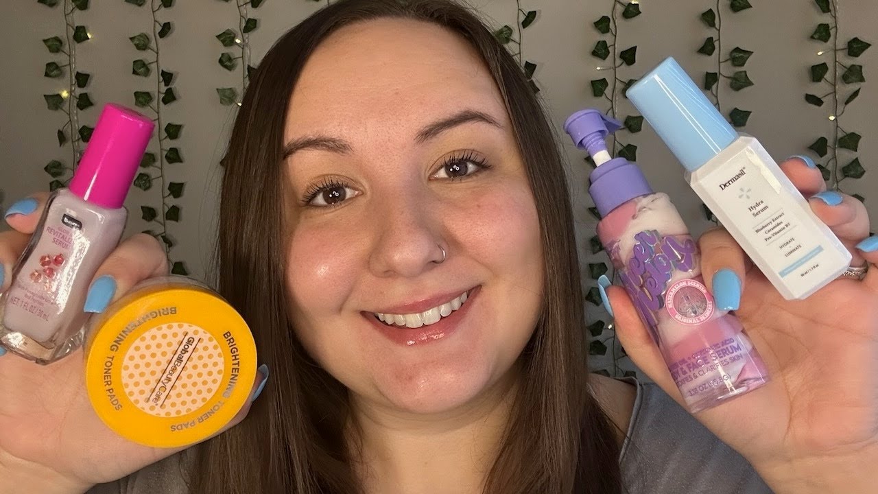 ASMR | Using New Skincare Products on You
