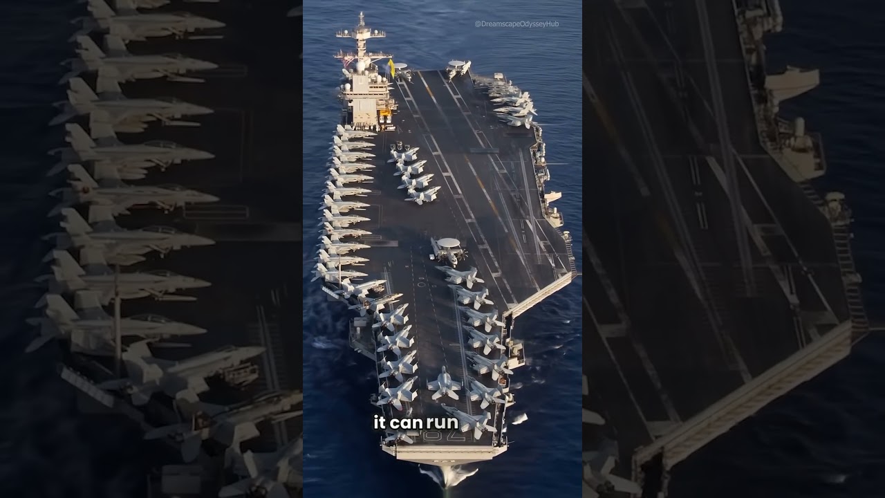 💥 100 000 тонн мощности &ndash; крупнейший в мире авианосец