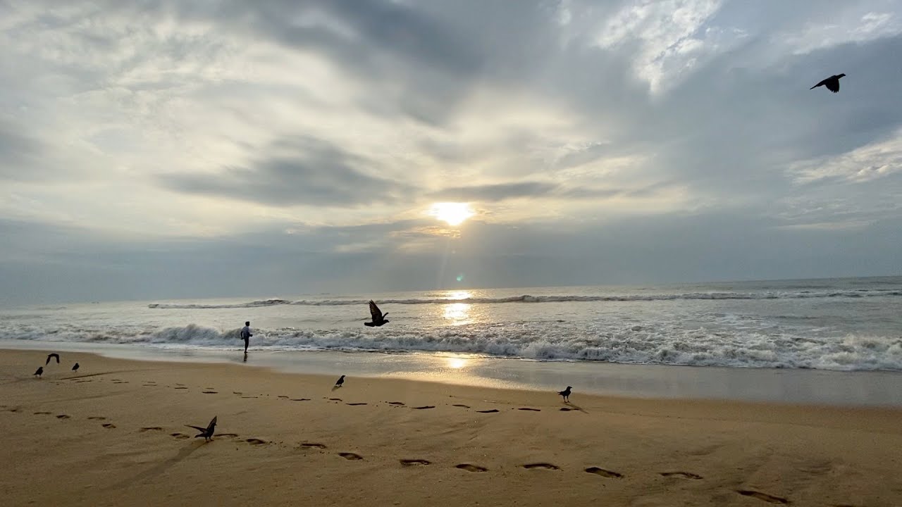 Sunrise at Marina Beach ☀️🇮🇳