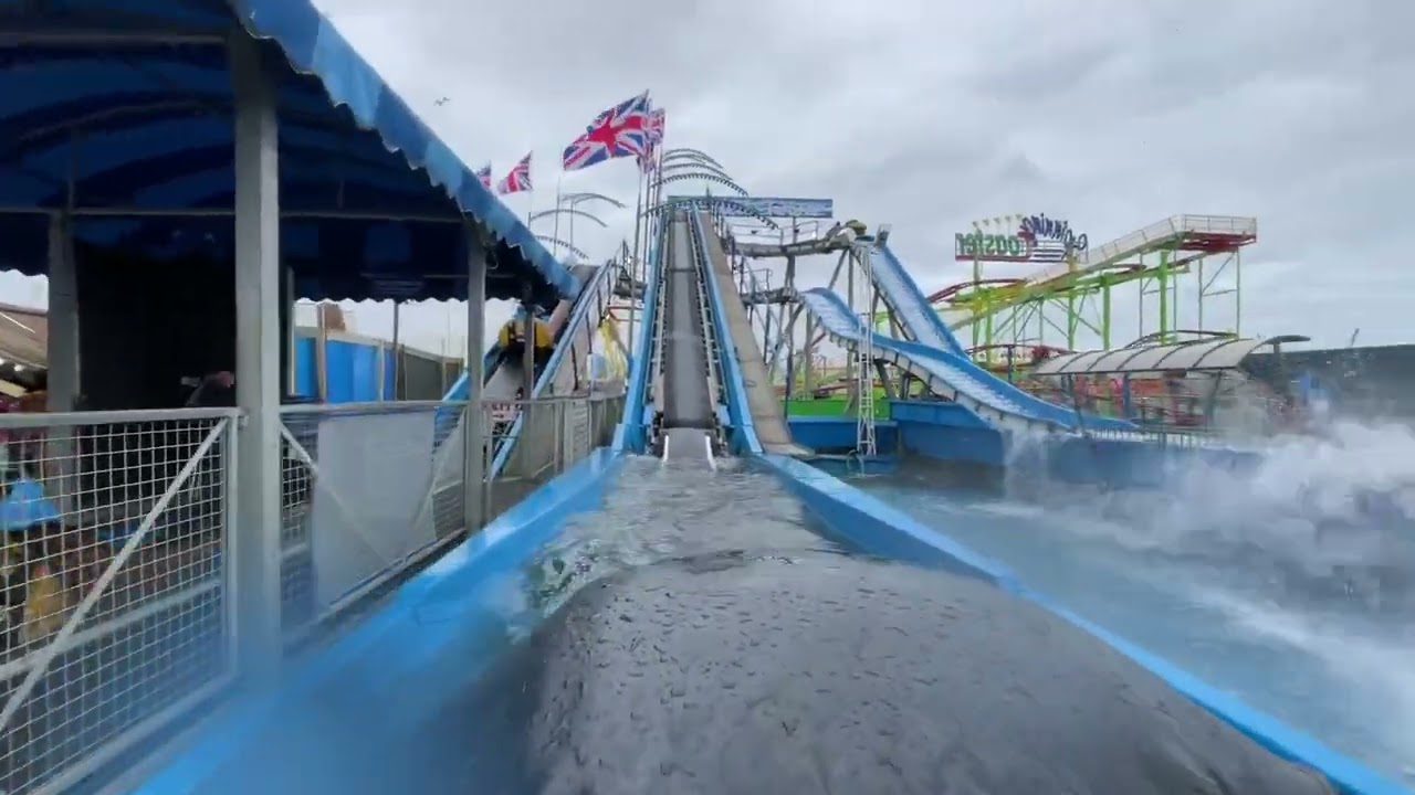 Wild River Log Flume (On ride)