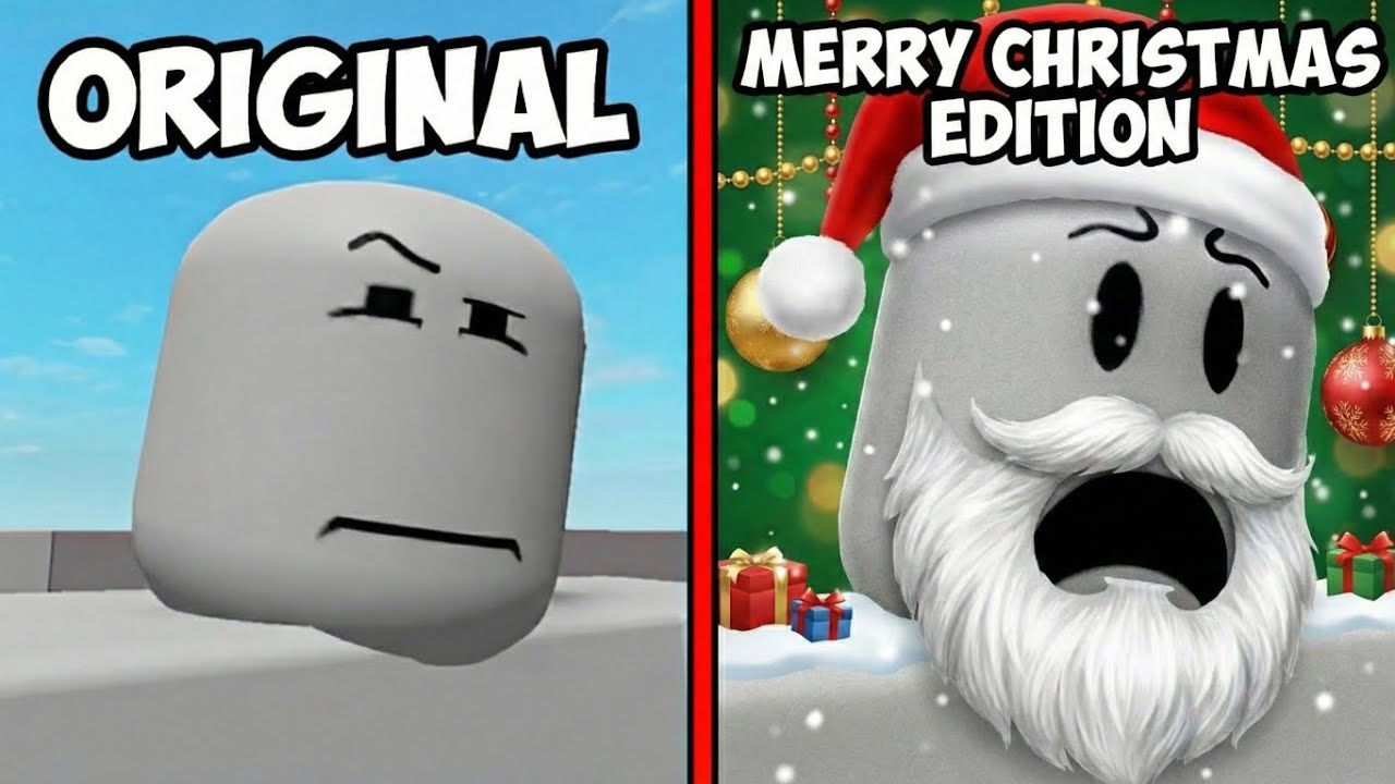ROBLOX MEMES BUT IT'S MERRY CHRISTMAS EDITION 🎄