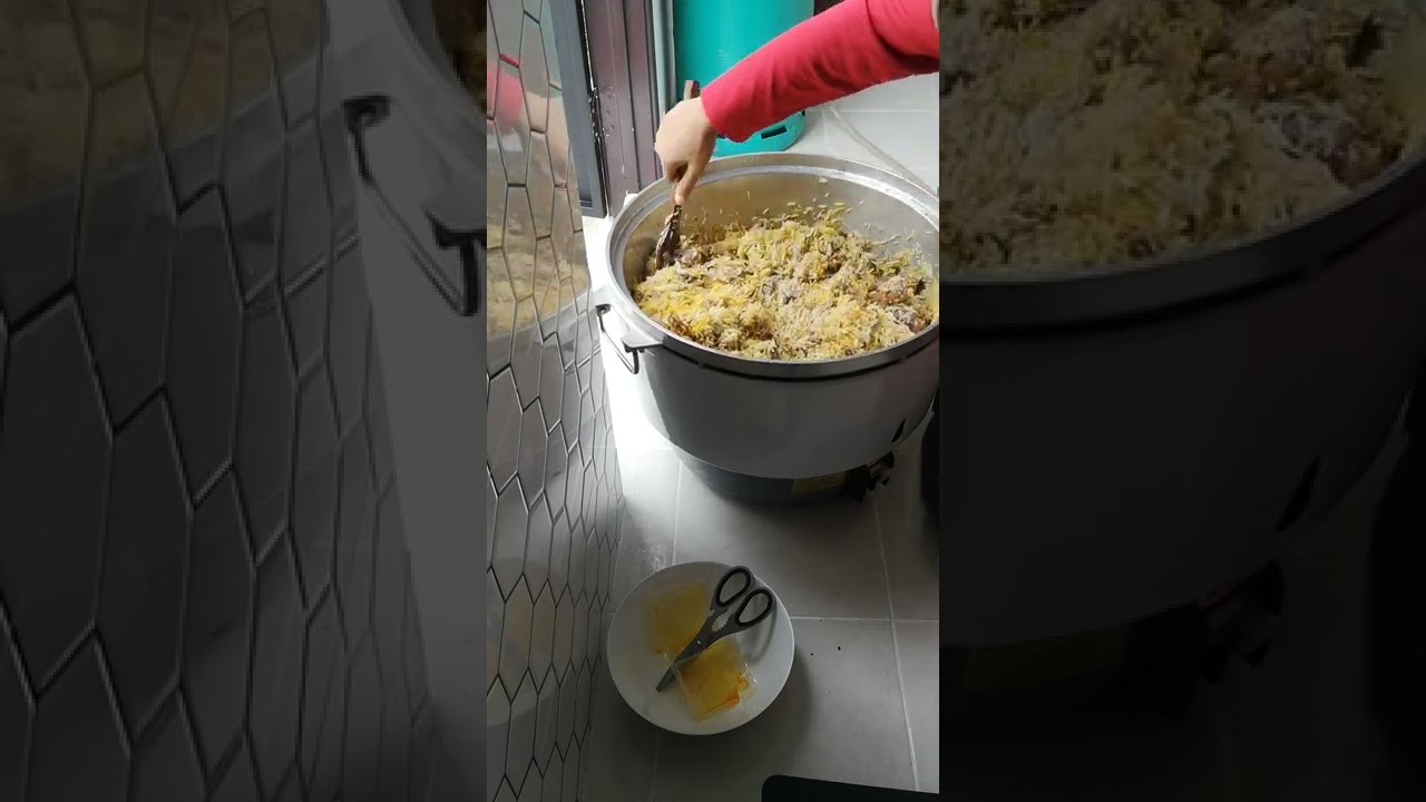 Nasi Arab segera Process last