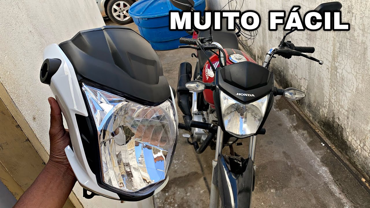 COLOCANDO FRENTE COMPLETA DA FAN 2024 NA START 2014 150cc MUITO FÁCIL!