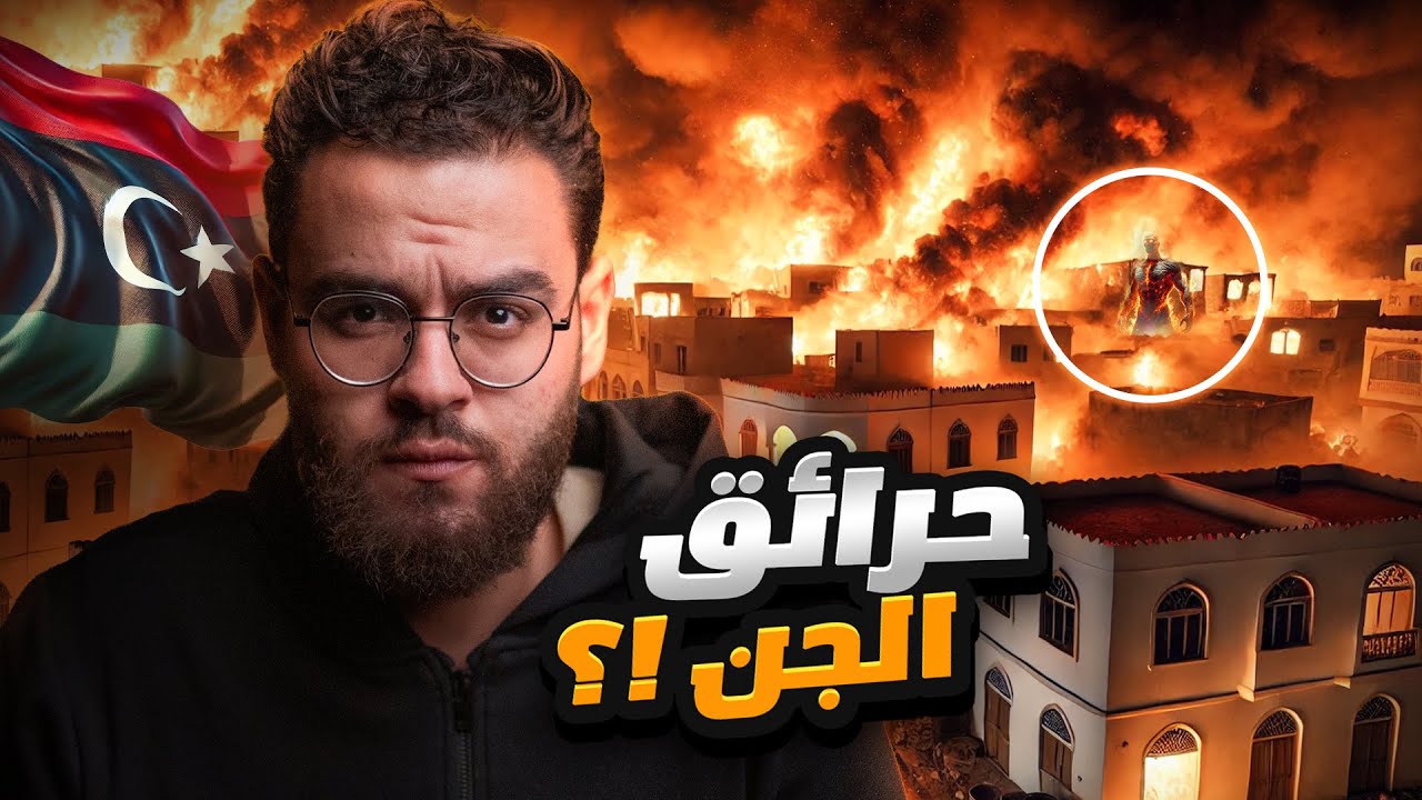 حرائق الجن في ليبيا 2025 و الاصوات المرعبة| مستمرة في رمضان؟!