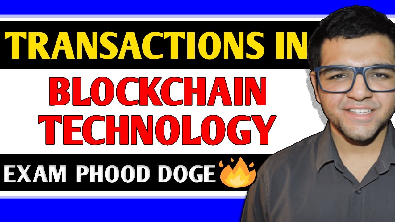 Transaction in Blockchain 🔥