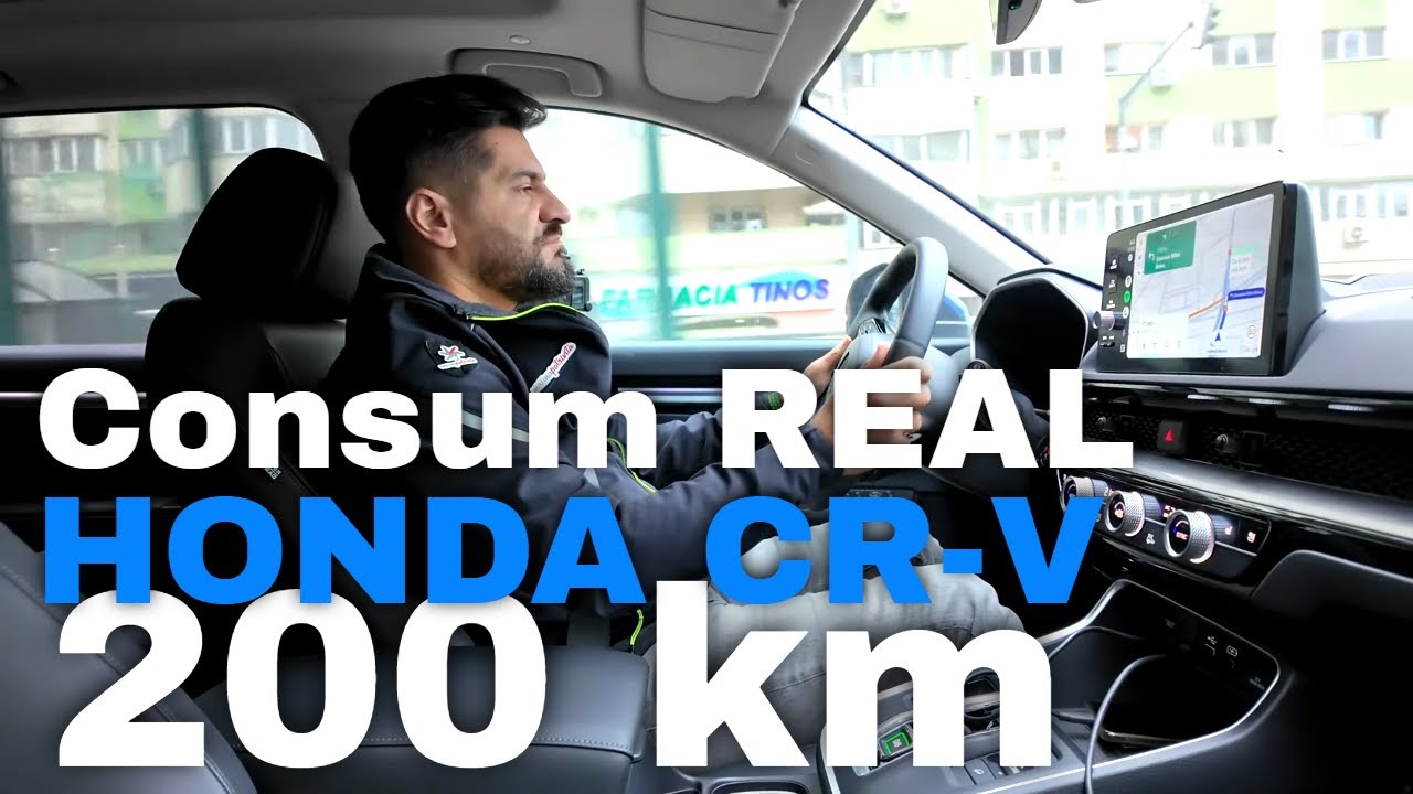 Am testat consumul oficial al NOII HONDA CRV PHEV 2024. Si nu e ce crezi...