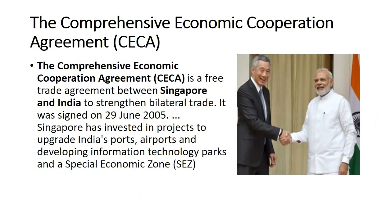 The Comprehensive Economic Cooperation Agreement CECA&nbsp; how to save custom duty