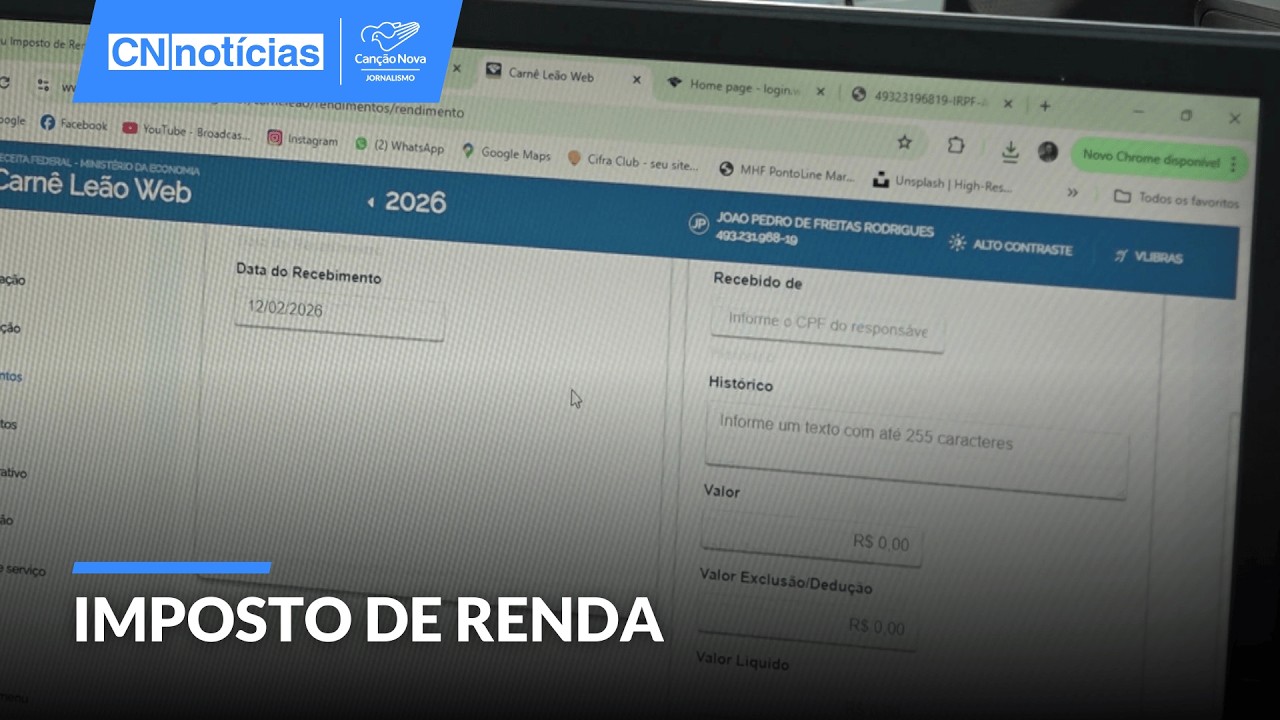 Veja as mudan&ccedil;as na tabela do Imposto de Renda 2026