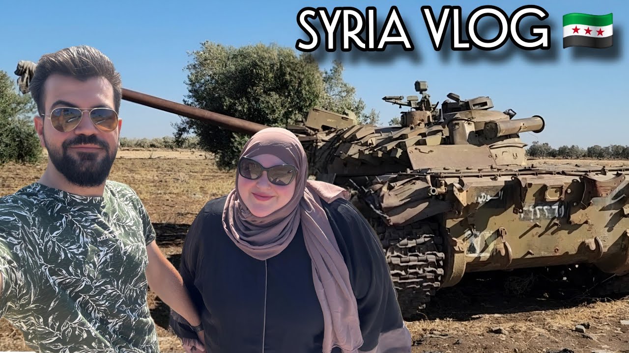 A DAY IN MY LIFE in SYRIA 🇸🇾 TANKS EVERYWHERE!