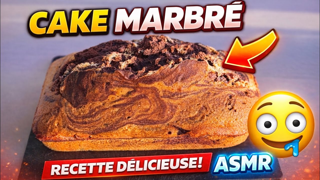 Recette cake marbré ultra moelleux | Recette facile et ultra rapide