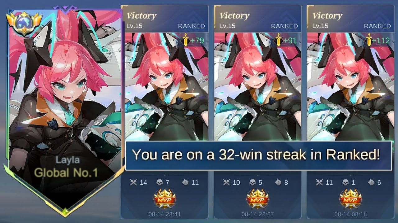 LAYLA BEST GUIDE TO RANK UP FASTER IN GOLD LANE!! (100% auto win)