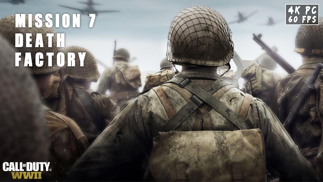 Call of Duty: WWII - DEATH FACTORY - (COD WW2) [4K PC]