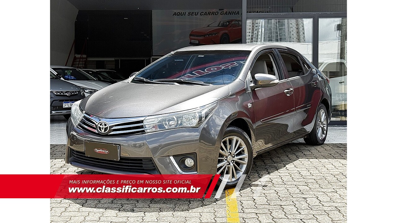 Toyota Corolla 2.0 XEI FLEX AUTOMATICO 2016
