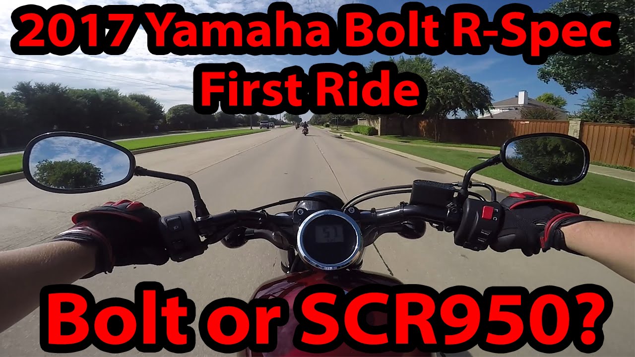 2017 Yamaha Bolt R-Spec First Ride