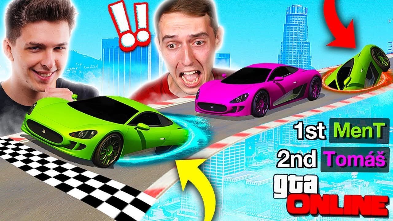 DOMINUJU TOMÁŠE 33 MINUT V GTA! w/ @tomaskolacgaming
