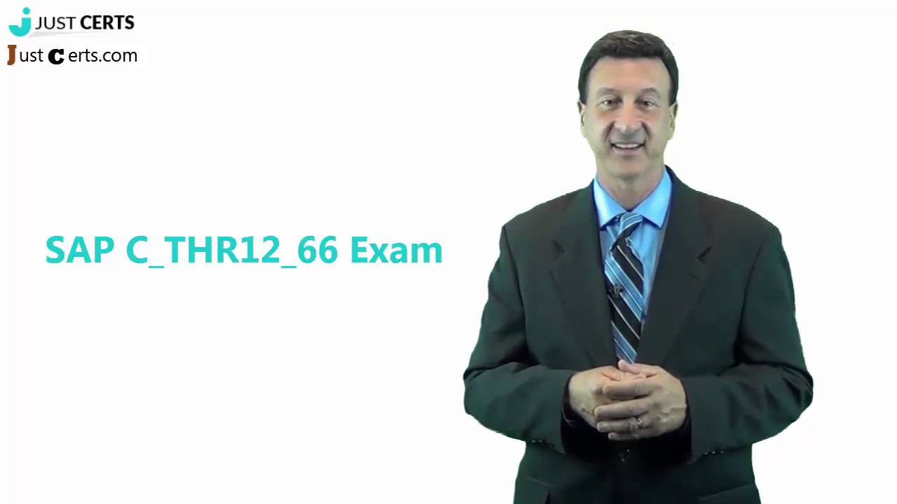 SAP Certified Application Associate - Human Capital Management  C_THR12_66 Exam Preparation