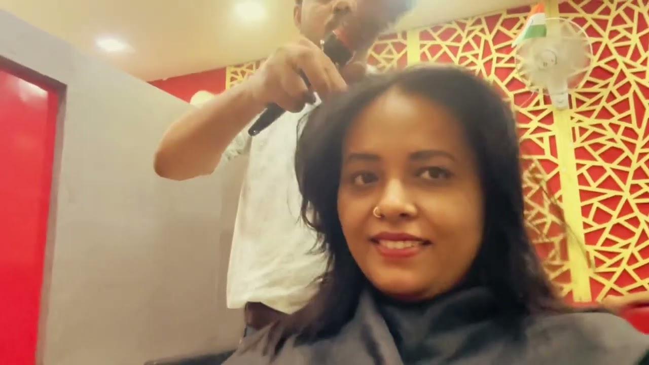 Wolf hair cut | New Hair Cut | vlog #hairstyle #vlog #haircut t